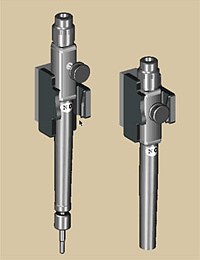 Vacuum Pen (Vacuum Tweezers) Vacuum ON/OFF Wand Stand: Vacuum turns on when the vacuum wand is removed from the stand and shuts off when returned. ESD safe wafer tweezers and vacuum pens for SMD components available.