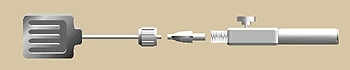 真空吸笔的接头方式 直式固定接头:阀门内面抛光处理过，使微颗粒的堆积减到最少