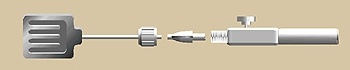 Collet Chuck Joint for 150mm (6-inch) Wafer Processing Teflon Vacuum Air Tweezers: The optically polished wafer tip provides excellent adhesion to a semiconductor wafer. ESD safe wafer tweezers and SMD/die handling tools available.